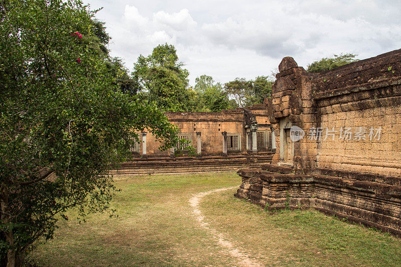 柬埔寨:Banteay Samré吴哥建筑群中的寺庙